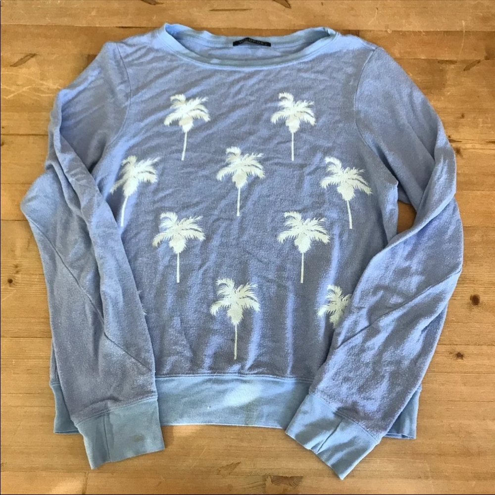 Wildfox Couture Palm Tree Jumper